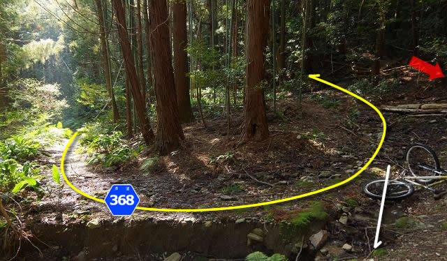 愛知県道368号豊川蒲郡線 灰野坂